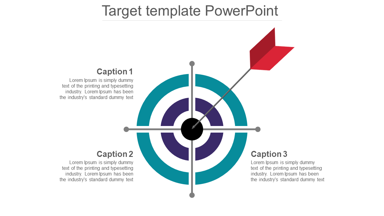 Free - Efficient Target Template PowerPoint For Presentation